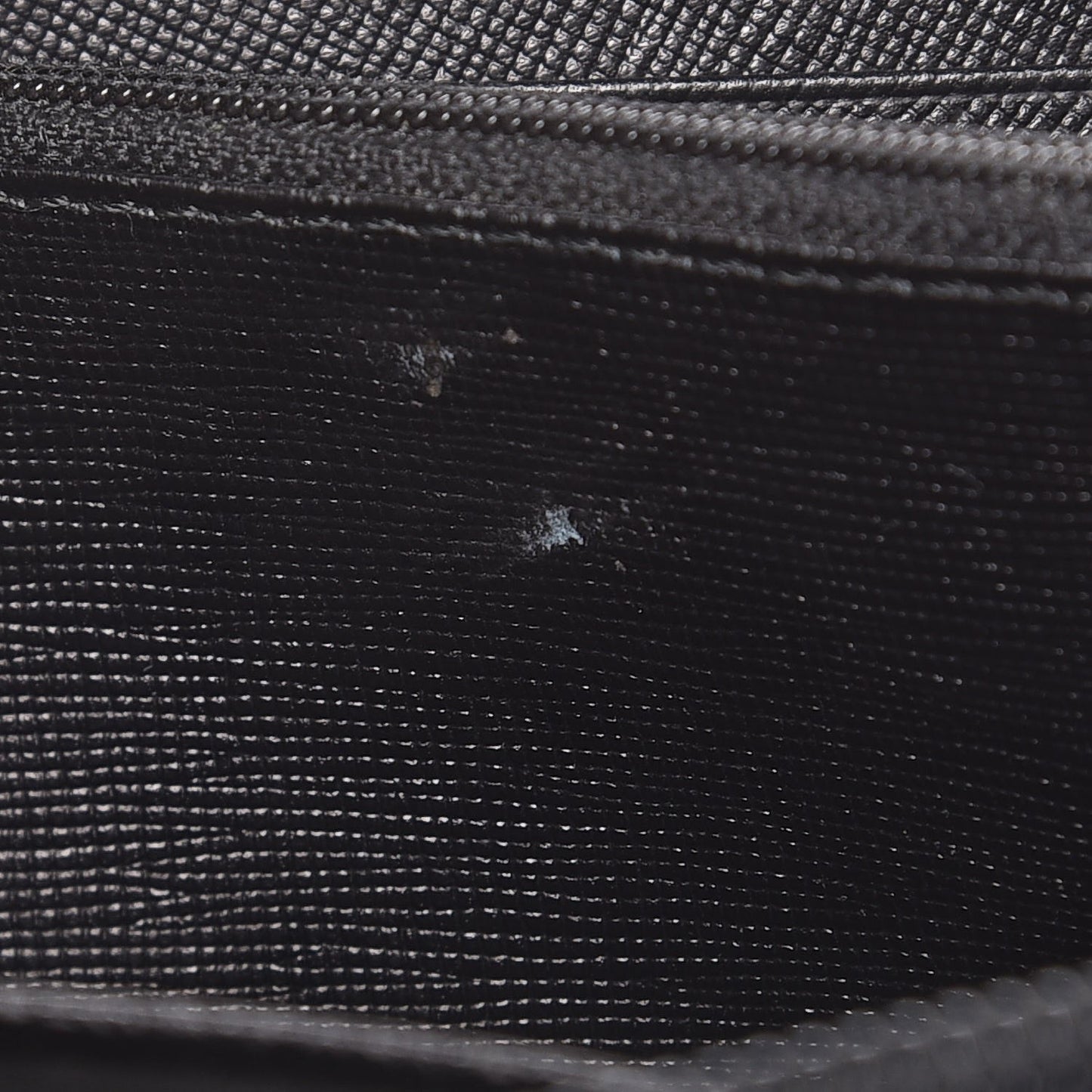 Saffiano Zip Around Wallet Black