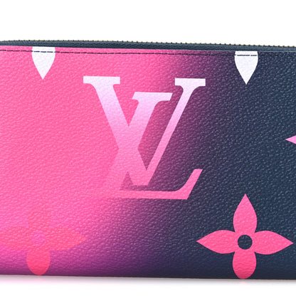 Louis Vuitton Monogram Giant Spring In The City Zippy Wallet Midnight Fuchsia 7 of 8