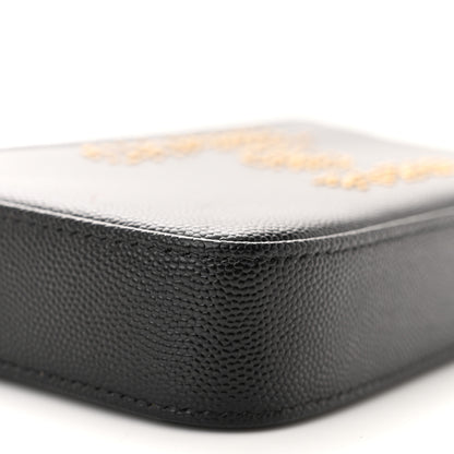 Chanel Caviar Studded Small Deauville Clutch With Chain Black 10 of 12