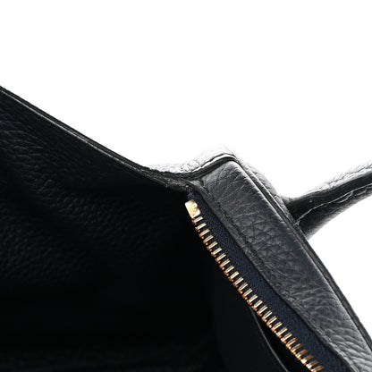 Hermes Taurillon Clemence Lindy 30 Bleu Indigo 14 of 16