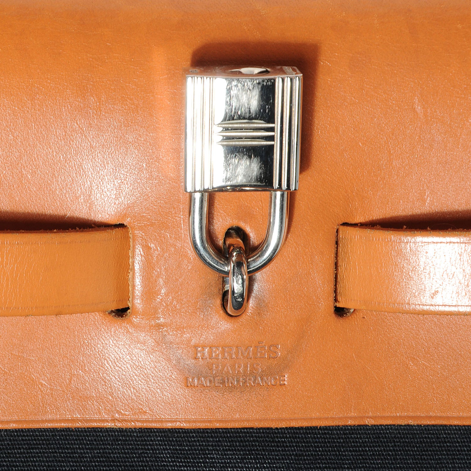 Hermes Toile Herbag PM 30 Black and Natural 11 of 12