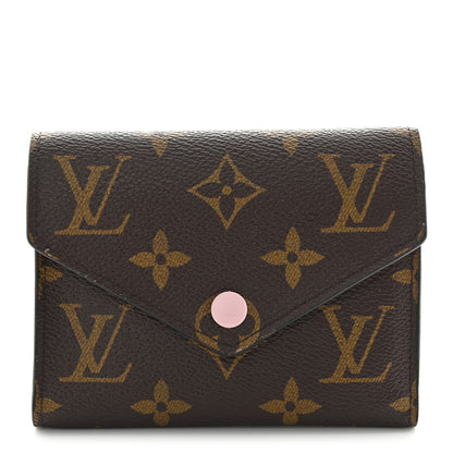 Louis Vuitton Monogram Victorine Wallet Rose Ballerine 1 of 10