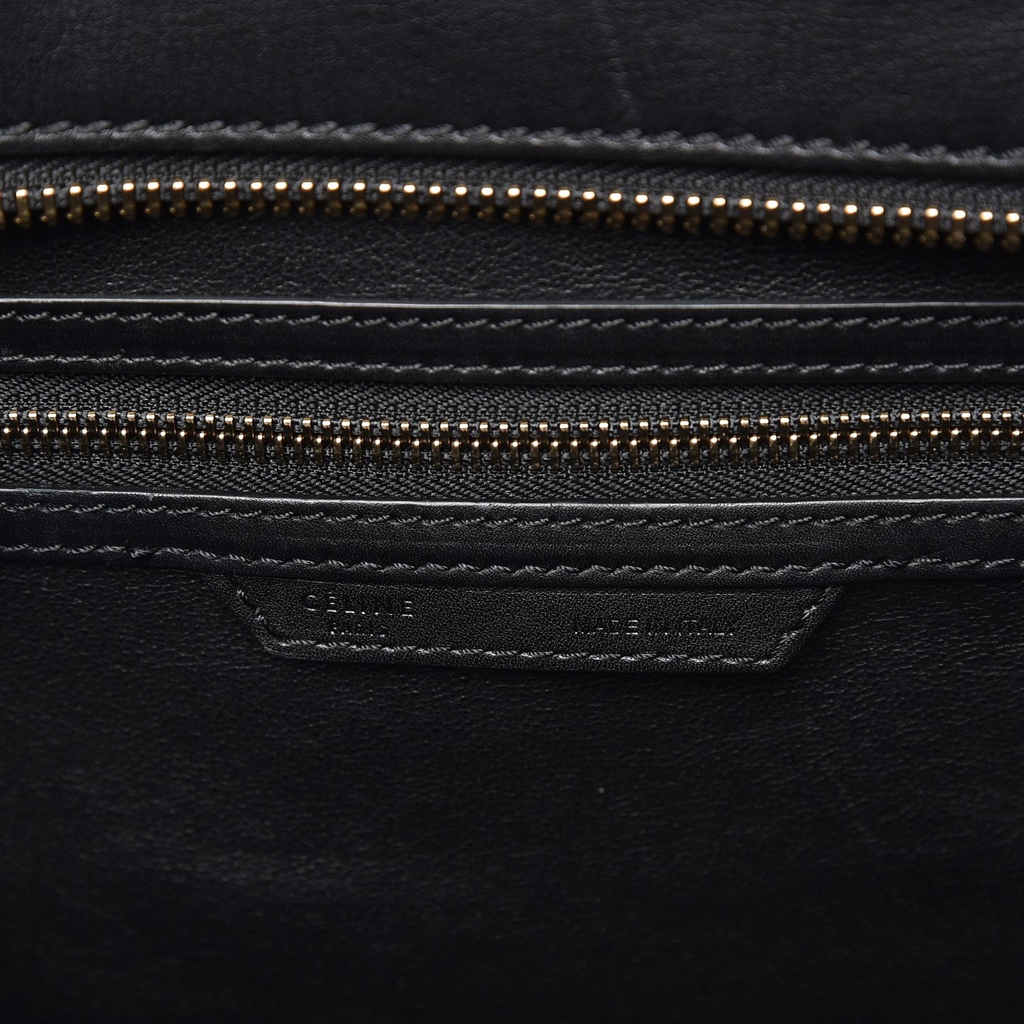 Smooth Calfskin Mini Luggage Black