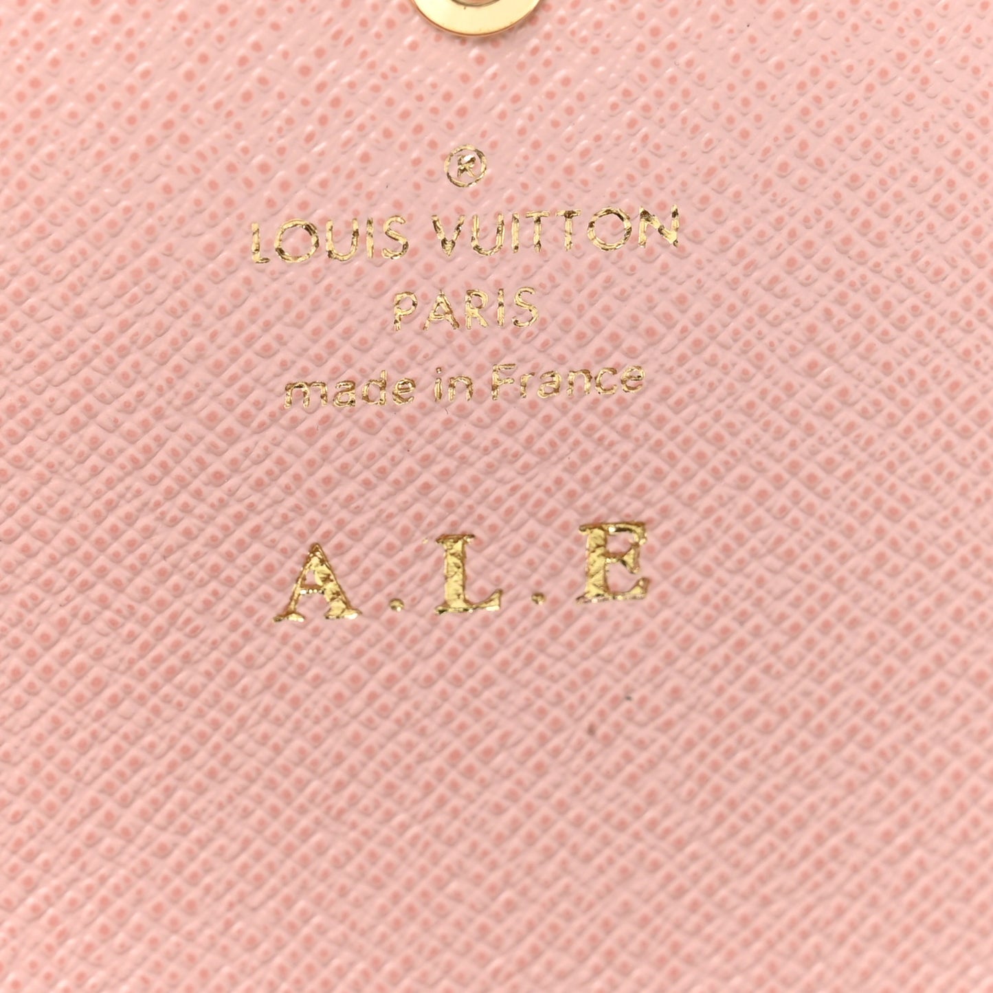 Damier Azur Emilie Wallet Rose Ballerine