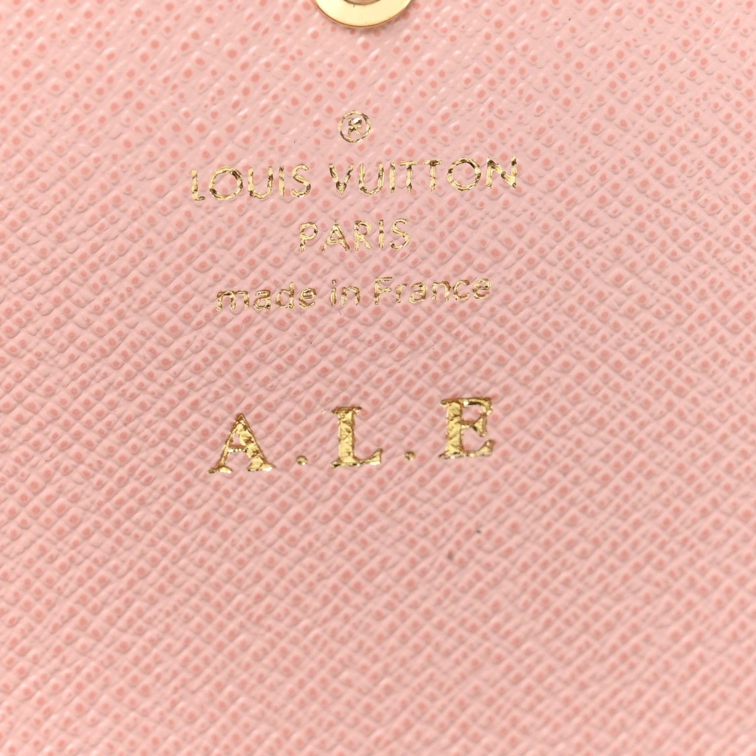 Louis Vuitton Damier Azur Emilie Wallet Rose Ballerine 6 of 6