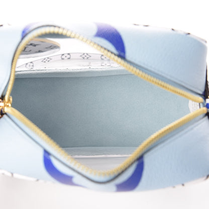 Louis Vuitton Monogram Giant Portofino Beach Pouch Blue 8 of 10