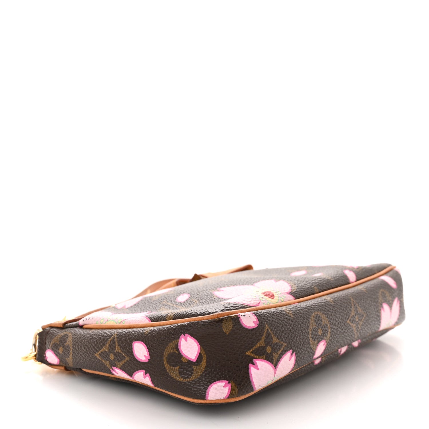 Louis Vuitton Monogram Cherry Blossom Pochette Accessories Brown 4 of 11