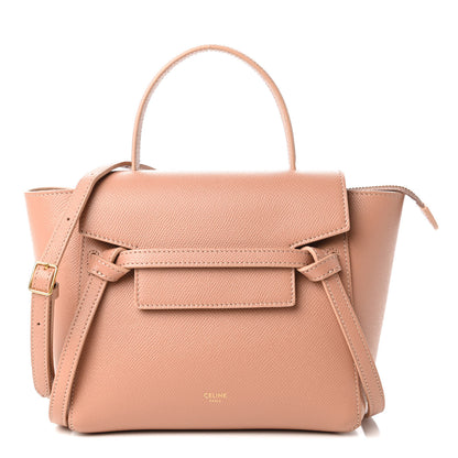 Celine Grained Calfskin Pico Belt Bag Desert Rose 1 of 9