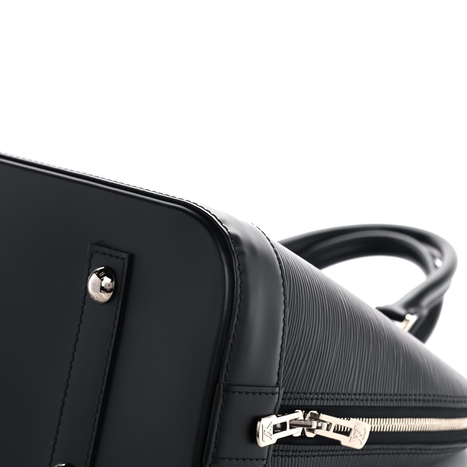 Louis Vuitton Epi Alma MM Black 9 of 11