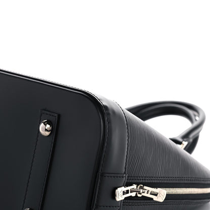 Louis Vuitton Epi Alma MM Black 9 of 11