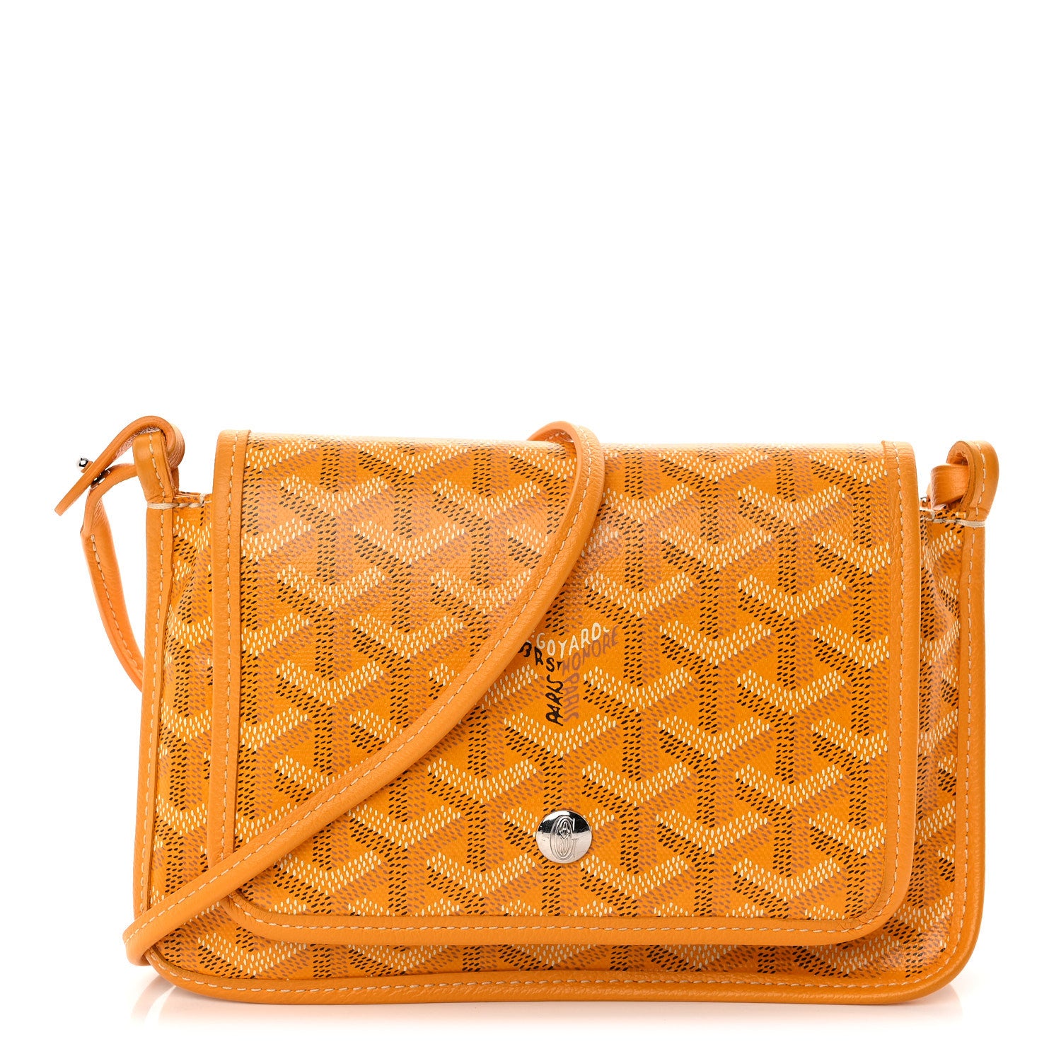 Goyard Goyardine Plumet Wallet Clutch Yellow 1 of 10