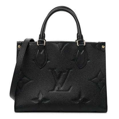 Louis Vuitton Empreinte Monogram Giant Onthego PM Black 1 of 10