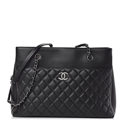 Chanel Caviar Quilted Urban Companion Shopping Tote Black 1 of 11