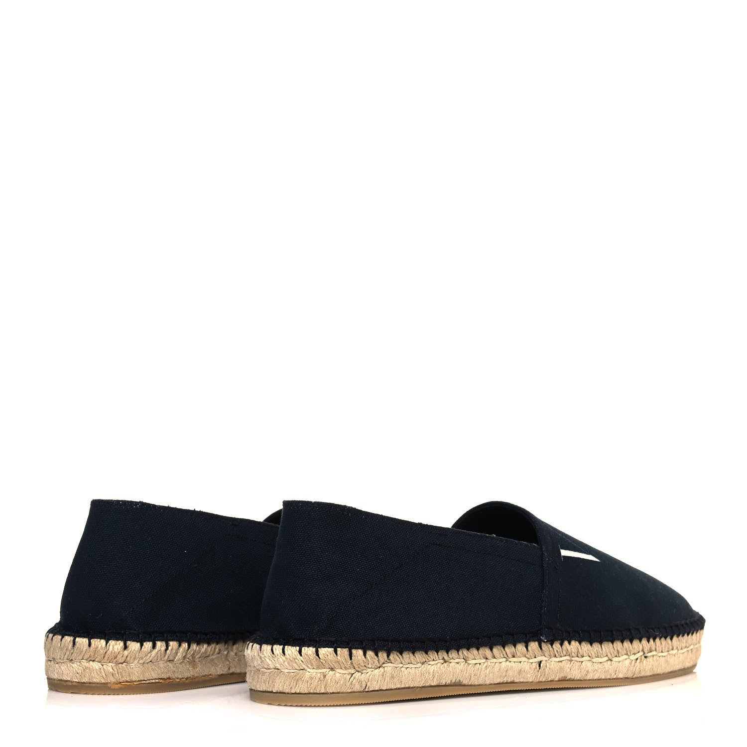 Valentino Garavani Canvas Mens VLTN Espadrilles 42 Black 4 of 9