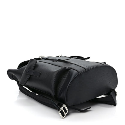 Louis Vuitton Epi Christopher Backpack PM Black 4 of 8