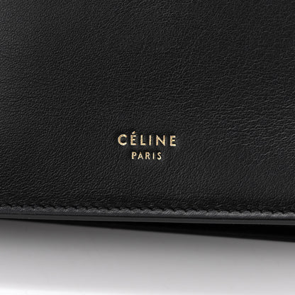 Celine Smooth Calfskin Mini Clasp Bag Black 6 of 11