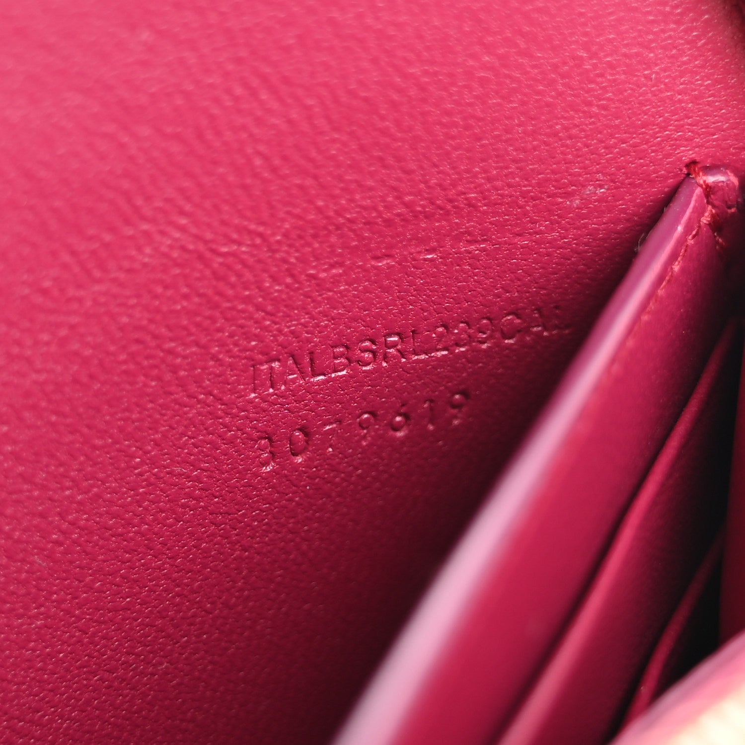 Burberry Calfskin Shield Zip Pouch Wallet Ripple 7 of 9