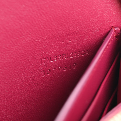 Burberry Calfskin Shield Zip Pouch Wallet Ripple 7 of 9