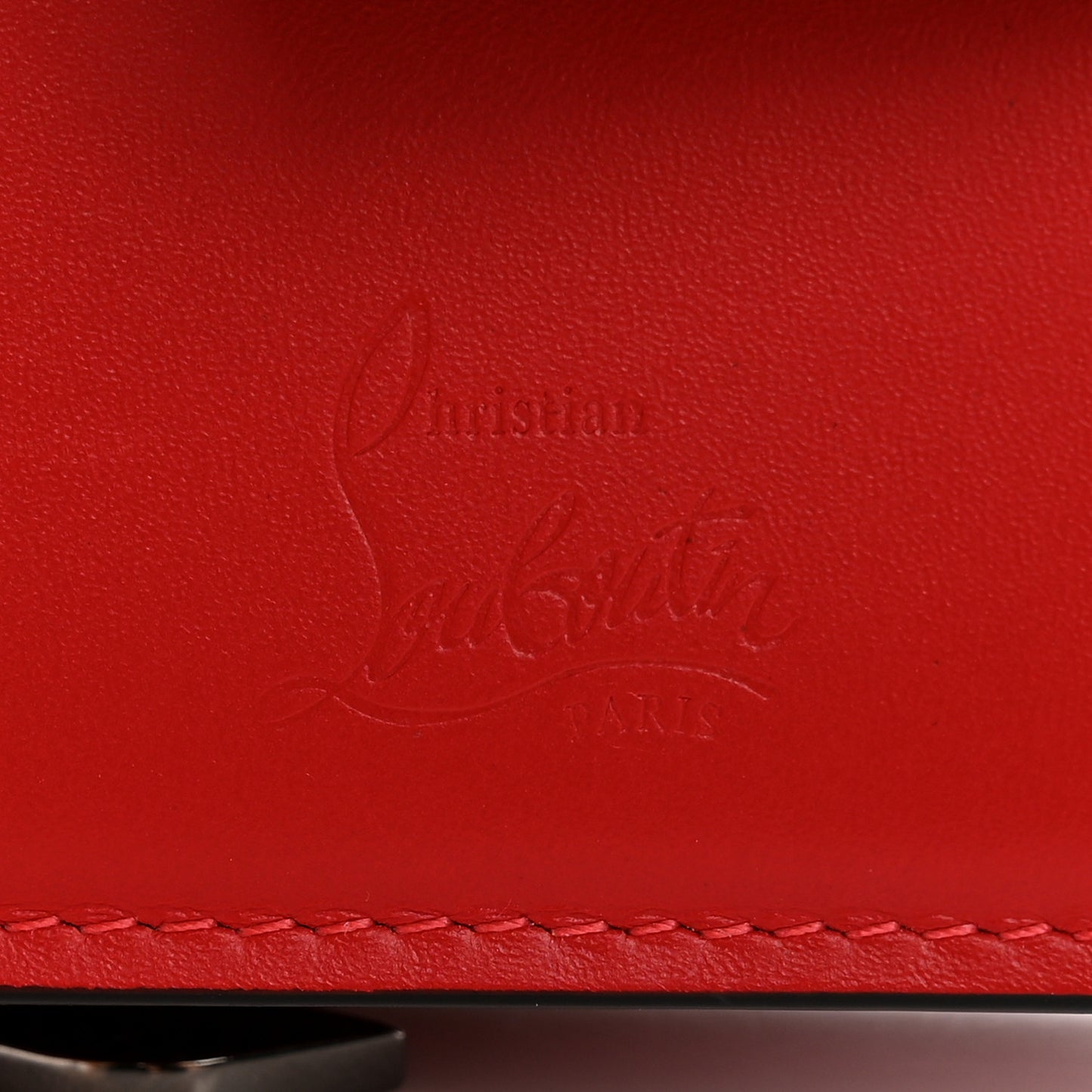 Calfskin Mini Paloma Wallet Black