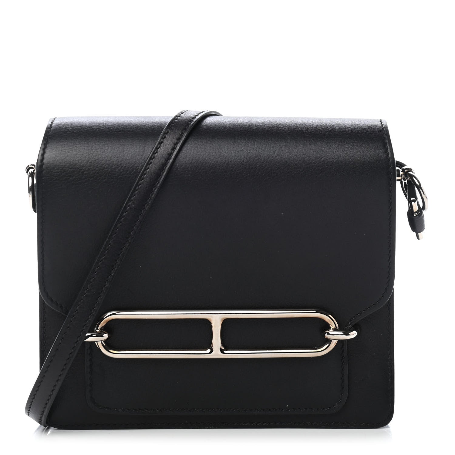 Hermes Evergrain Mini Sac Roulis Black 1 of 14