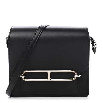 Hermes Evergrain Mini Sac Roulis Black 1 of 14