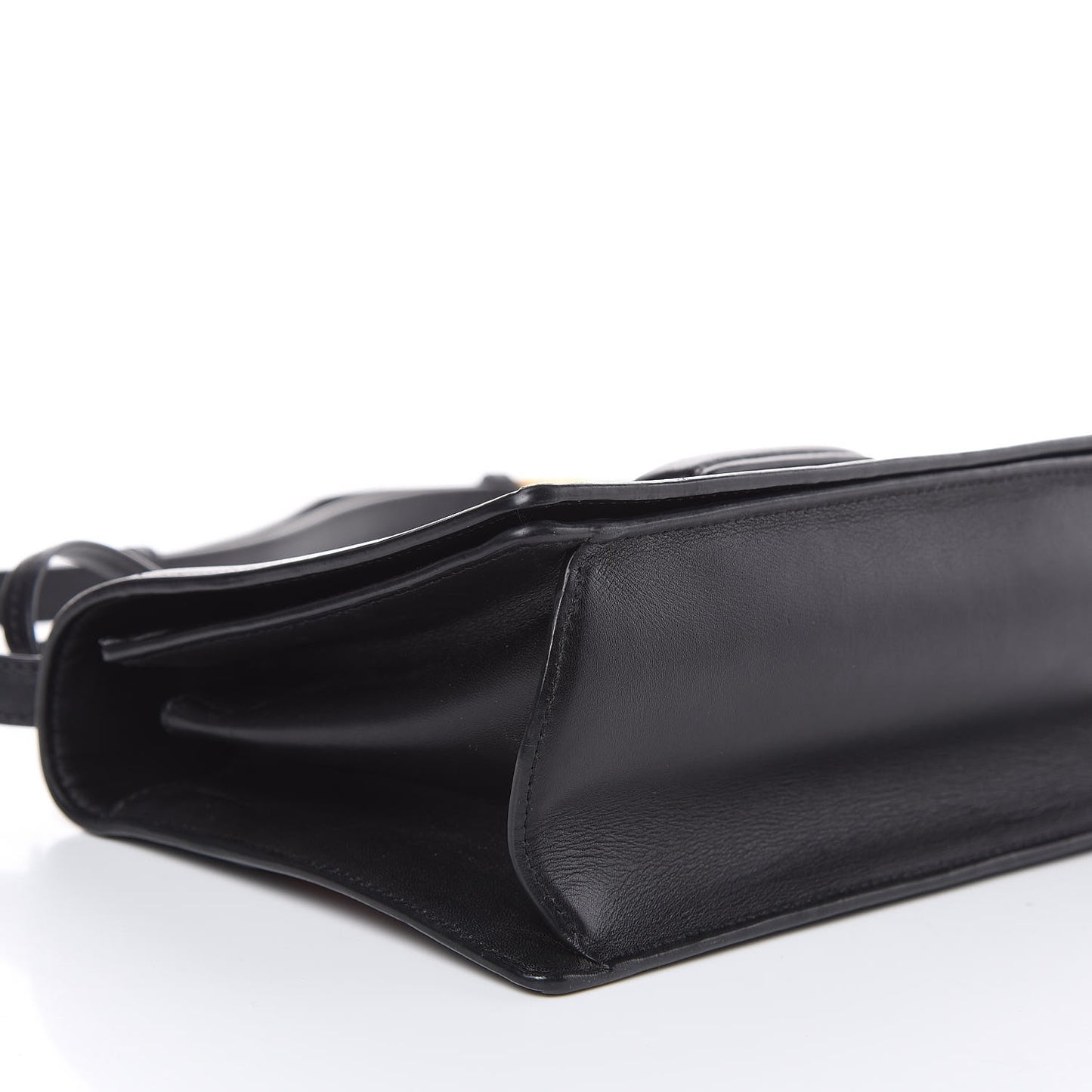 Calfskin Barcelona Striped Shoulder Bag Multicolor
