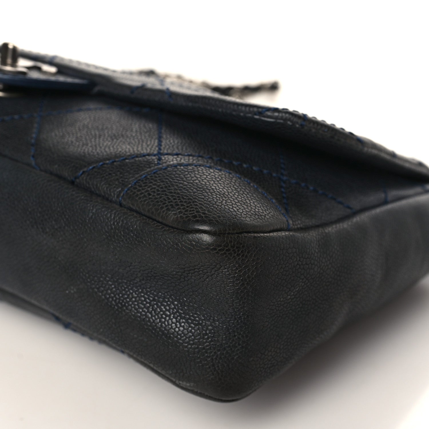 Chanel Caviar Outdoor Ligne Flap Navy 9 of 10