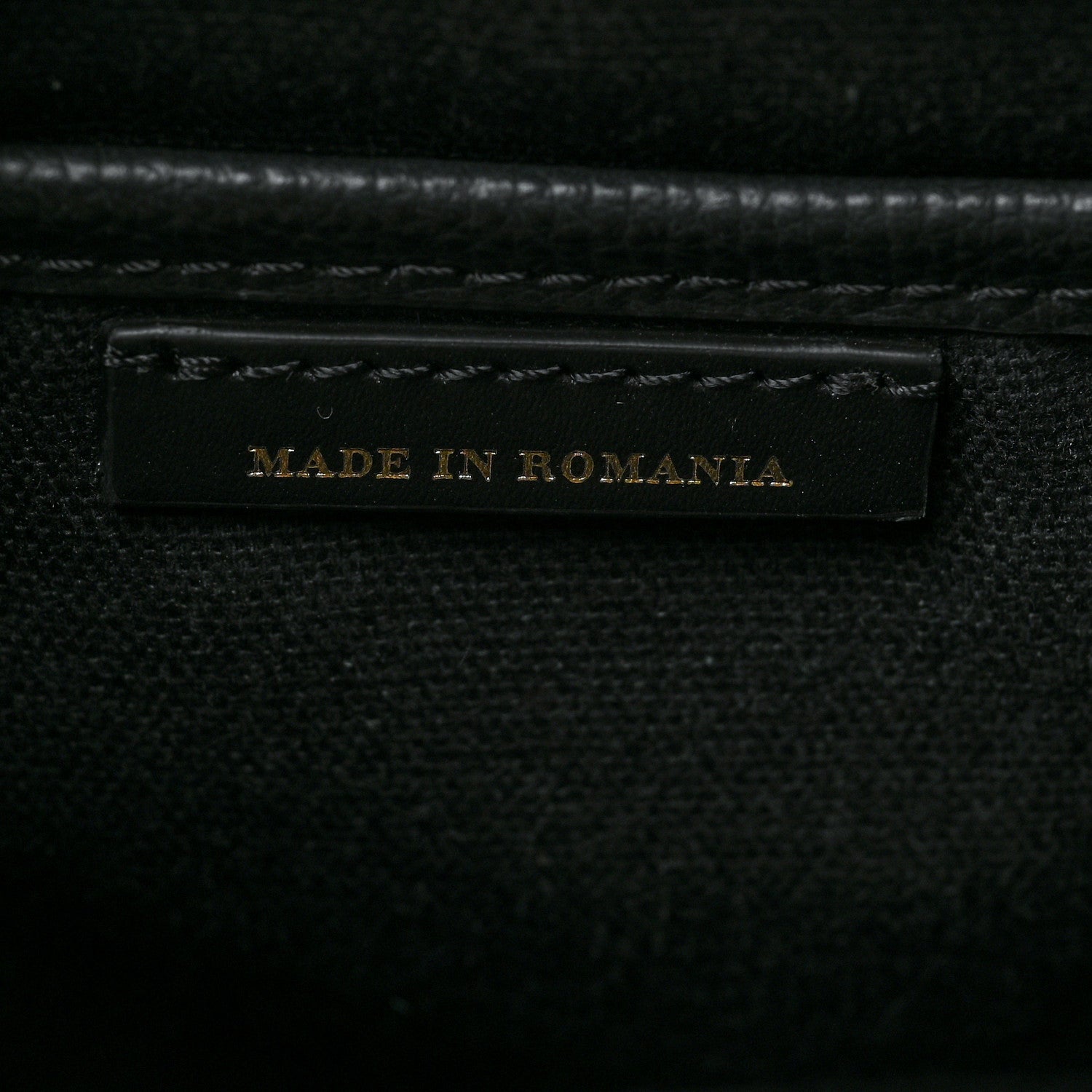 Burberry Grainy Calfskin House Check Small Banner Tote Black 8 of 13
