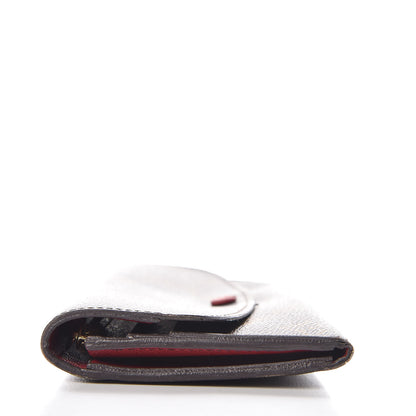 Louis Vuitton Monogram Emilie Wallet Red 9 of 15