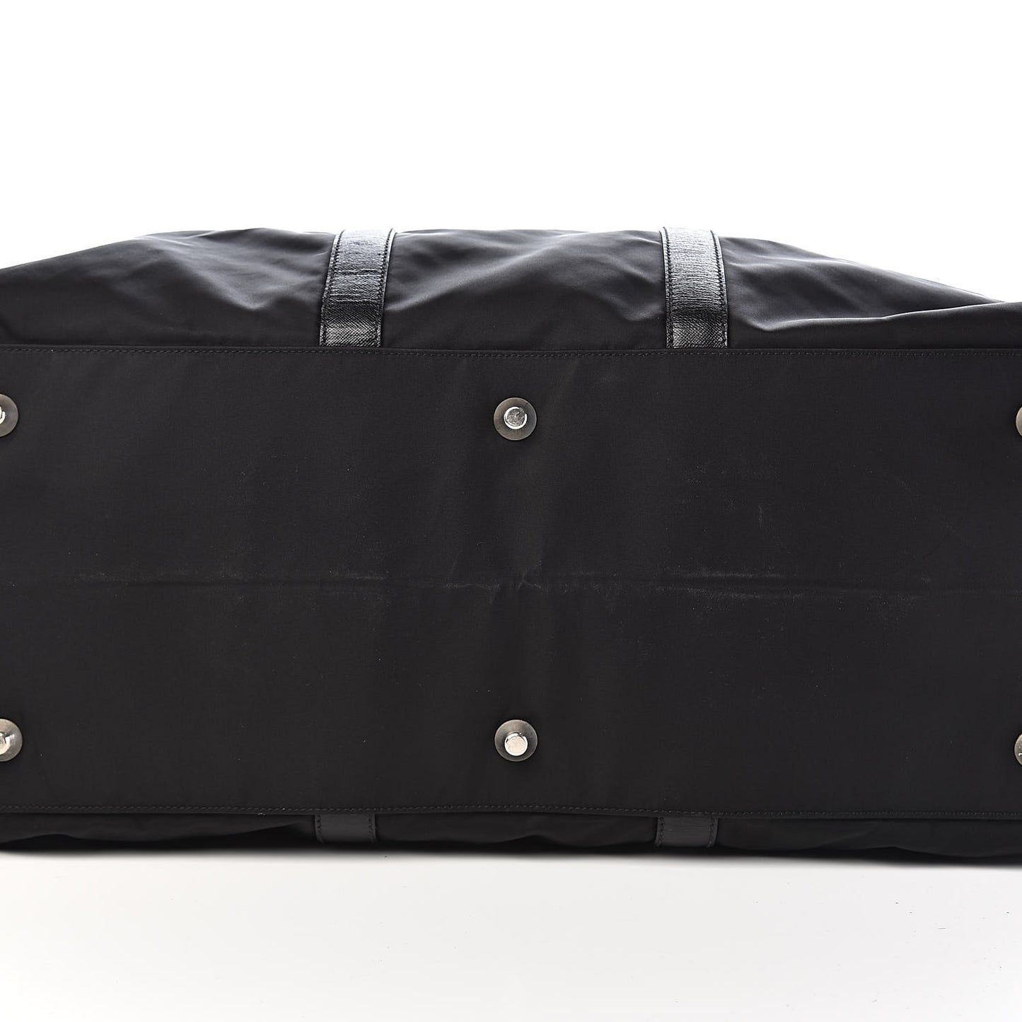 Nylon Viaggio Duffle Black