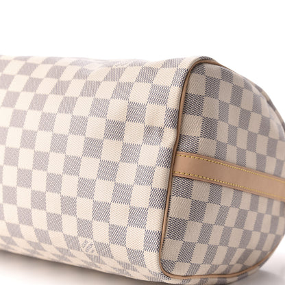 Louis Vuitton Damier Azur Speedy Bandouliere 30 6 of 9