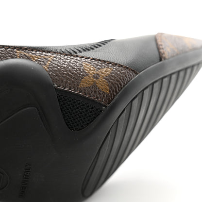 Louis Vuitton Patent Monogram Archlight Slingback Pumps 36 Black 11 of 12