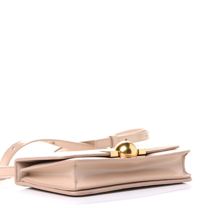 Bottega Veneta Spazzolato Calfskin Classic Mini BV Bag Nude 3 of 4