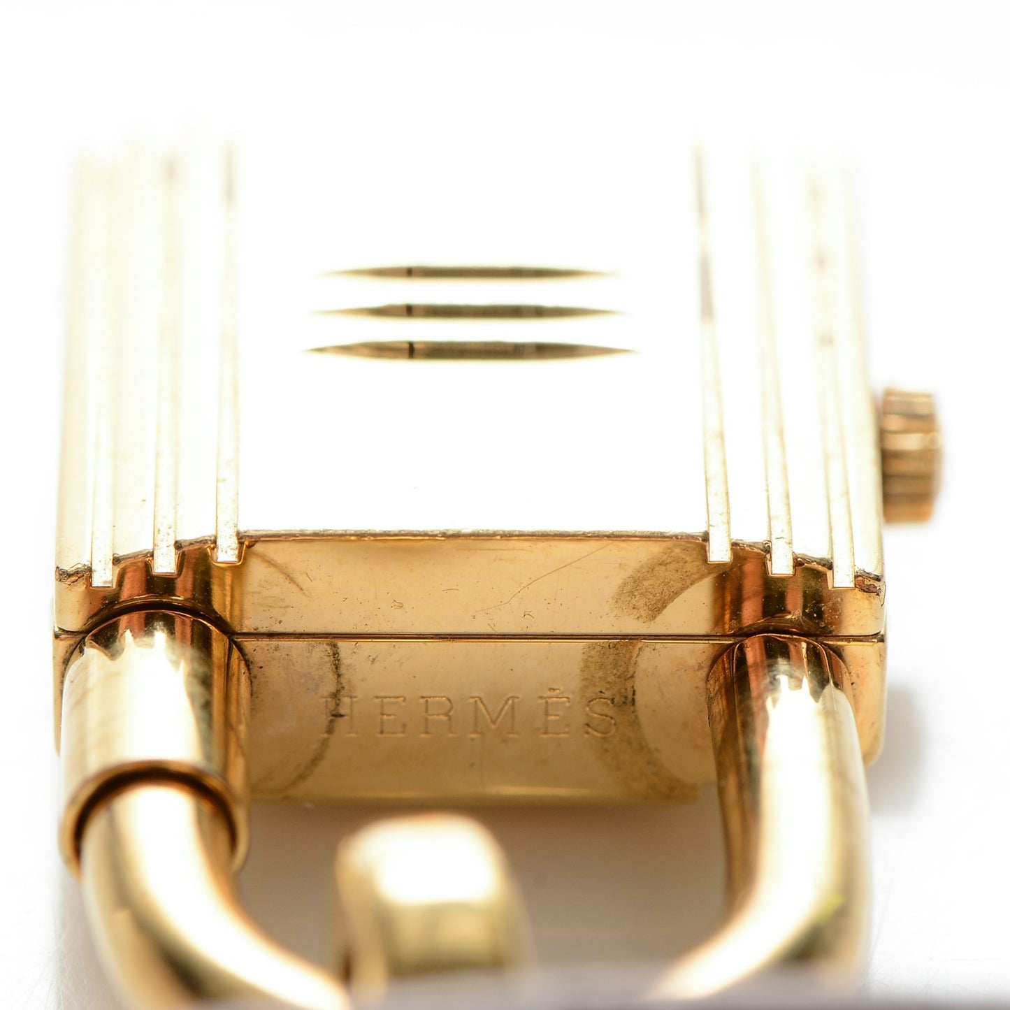 Stainless Steel Courchevel 20mm Kelly Cadena Quartz Watch Gold