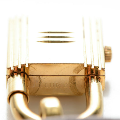 Hermes Stainless Steel Courchevel 20mm Kelly Cadena Quartz Watch Gold 6 of 7