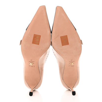 Christian Dior Calfskin Spectadior High Heel Pumps 41 Nude Black 5 of 7