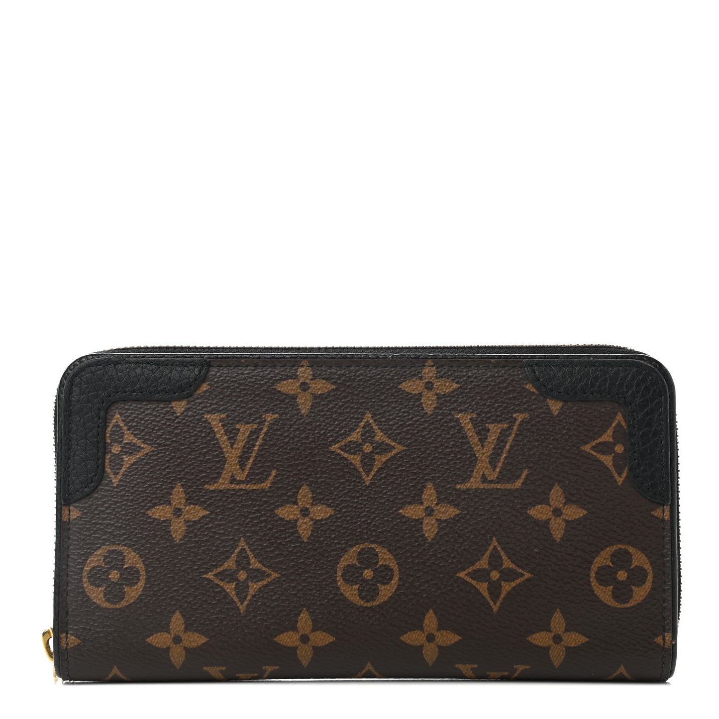 Monogram Zippy Retiro Wallet Black