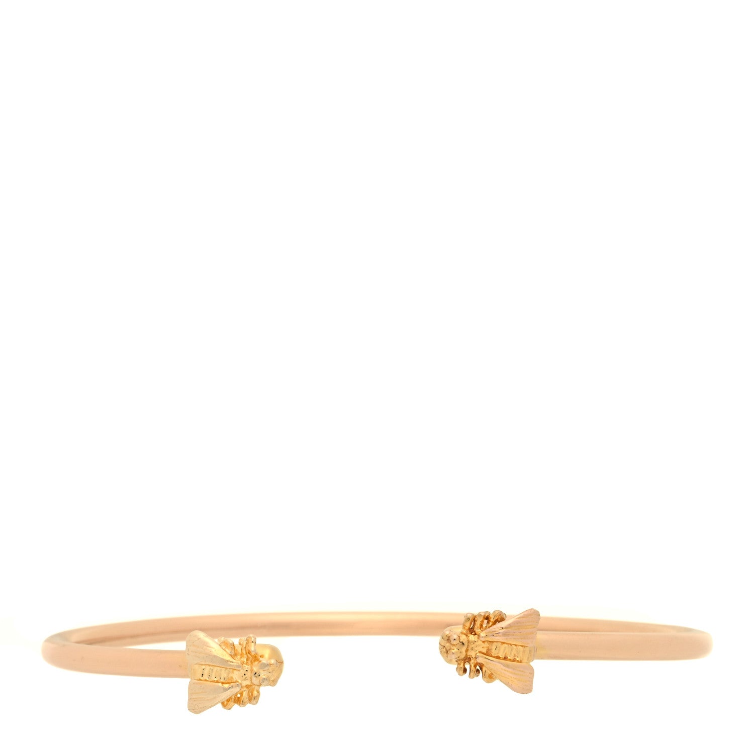 Gucci 18K Rose Gold Le Marche des Merveilles Bee Cuff Bracelet 1 of 5
