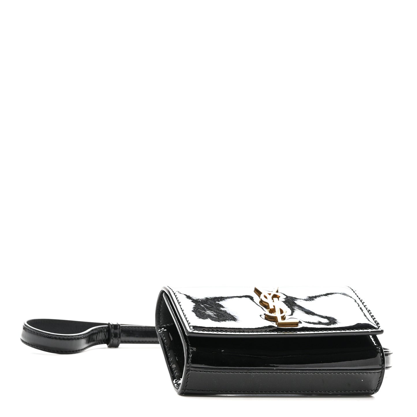 Patent Monogram Kate Belt Bag Black