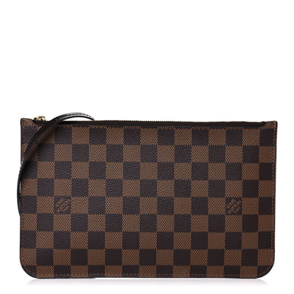 Louis Vuitton Damier Ebene Neverfull MM GM Pochette 1 of 7