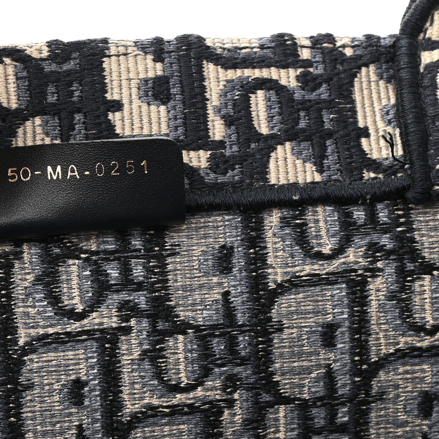 Oblique Large Book Tote Blue Multicolor