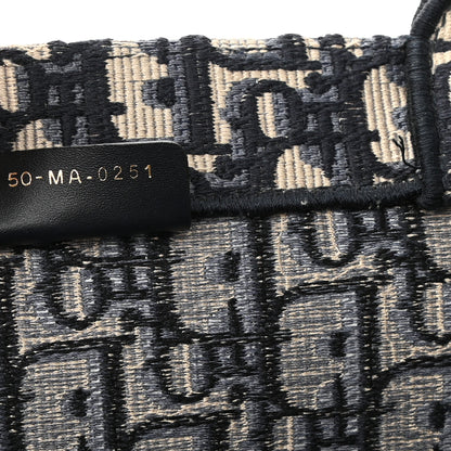 Christian Dior Oblique Large Book Tote Blue Multicolor 7 of 8