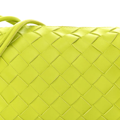 Bottega Veneta Nappa Intrecciato Mini Loop Camera Bag Acid Kiwi 8 of 10