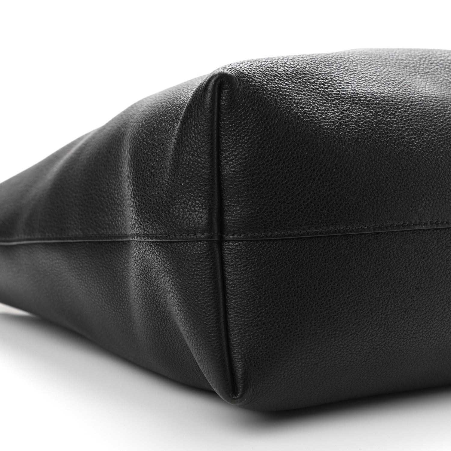 Prada Vitello Daino Pocket Shopping Tote Black 9 of 10
