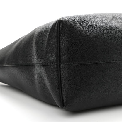 Prada Vitello Daino Pocket Shopping Tote Black 9 of 10