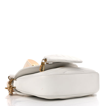 Louis Vuitton Calfskin New Wave Multi Pochette Snow 4 of 12