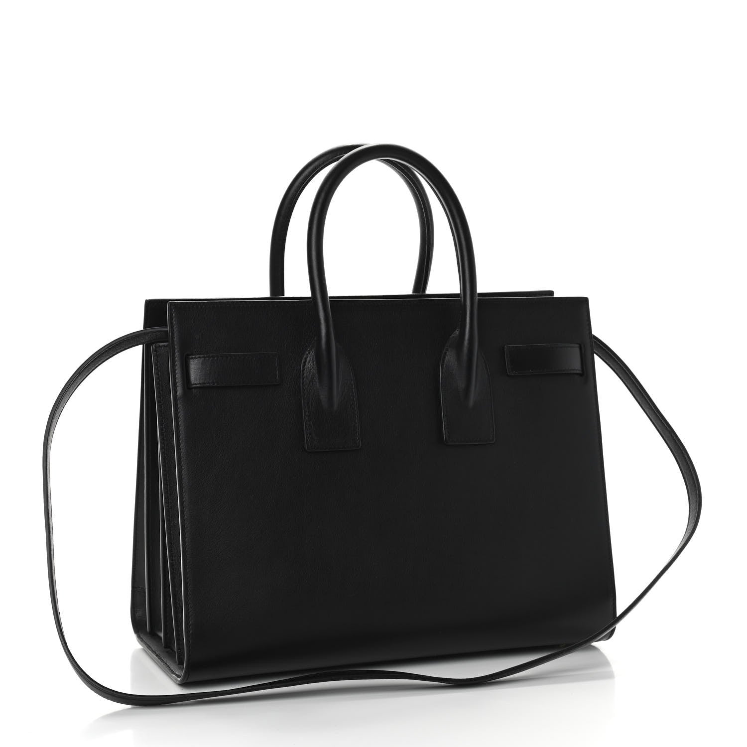 Saint Laurent Calfskin Small Sac De Jour Black 3 of 9