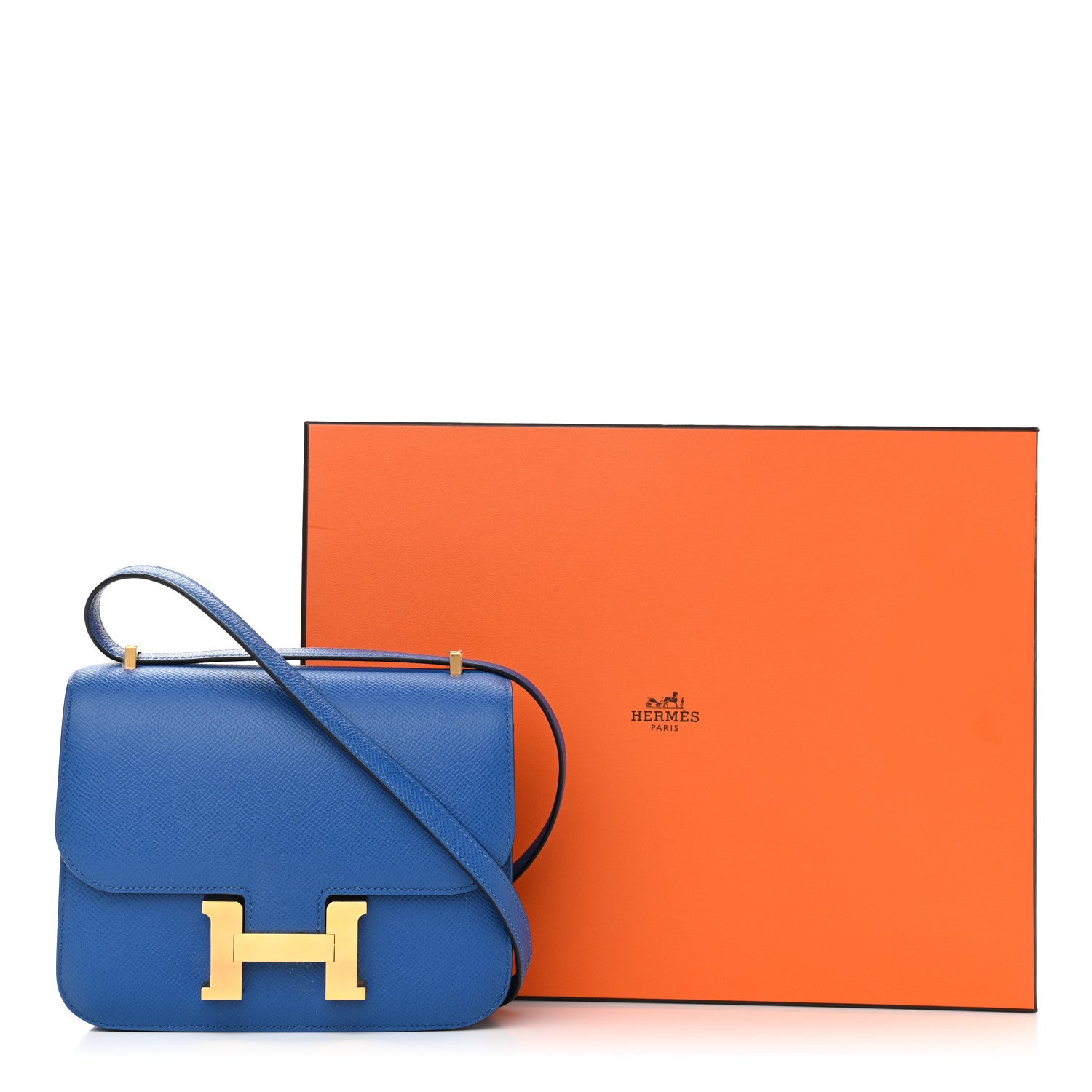 Hermes Epsom Constance 18 Bleu Zellige 12 of 12