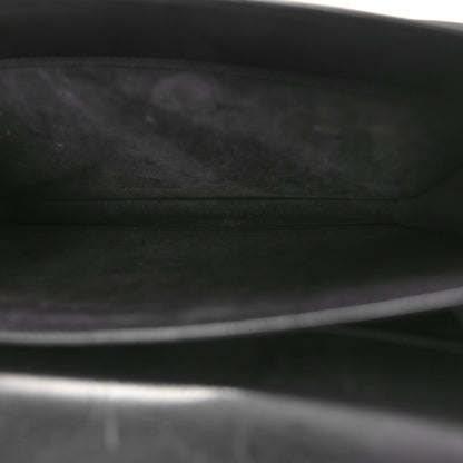Saint Laurent Smooth Calfskin Medium High School Satchel Black 5 of 12