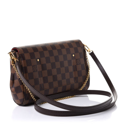 Louis Vuitton Damier Ebene Favorite MM 3 of 12